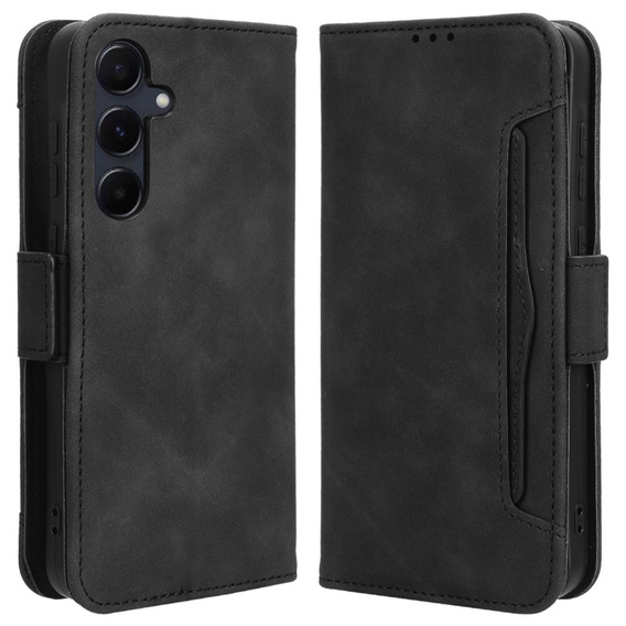 Откидной чехол для Samsung Galaxy A35 5G, Card Slot, чёрный
