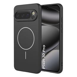 Силиконовый чехол для Google Pixel 10 / 10 Pro, для MagSafe, черный