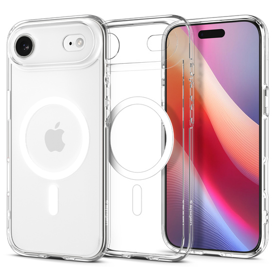 Spigen Ultra Hybrid MagSafe Case для iPhone Air, прозрачный/белый