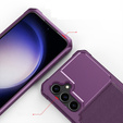 Чехол для Samsung Galaxy S23 FE, Card Holder Kickstand, фиолетовый