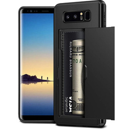 Чехол до Samsung Galaxy Note 8, Sliding Card Holder, чёрный