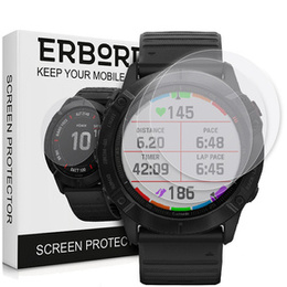 3x ERBORD Гідрогелева фольга для Garmin Fenix 6X/6X Pro