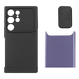 Чехол до Samsung Galaxy S24 Ultra, ERBORD MagProtect Slide Camera, фиолетовый