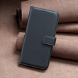 Чохол-книжка для Samsung Galaxy A25 5G, BINFEN Wallet, чорний + скло 9H
