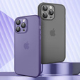 Ultra Slim чохол для iPhone 15 Pro, прозорий / фіолетовий