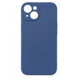 Чехол до iPhone 15 Plus, Silicone Lite, темно-синий