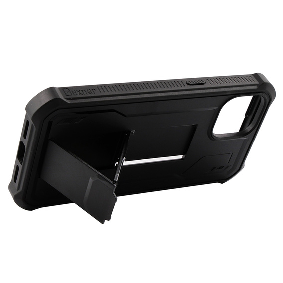 Броньований чохол для iPhone 13 / 14, Dexnor Full Body, чорний