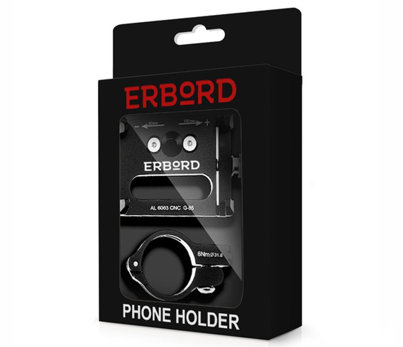  Держатель для телефона на руль велосипеда ERBORD ALU