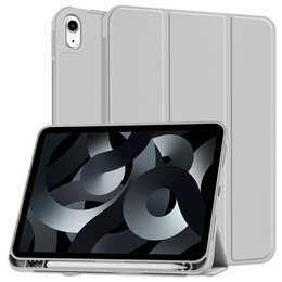Чохол для iPad 10.9 2022 10 Gen, Smart Pencil, зі слотом для стилуса, сірий
