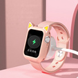 Силиконовый чехол CAT EARS для Huawei Watch Fit 2, Beige
