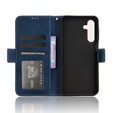 Футляр з клапаном для Samsung Galaxy A36, Card Slot, темно-синій