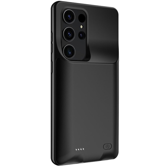 Чехол с батареей 4800mAh до Samsung Galaxy S23 Ultra, Black