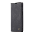 Чехол CASEME для Xiaomi do Redmi Note 9s / 9 Pro, Leather Wallet Case, чёрный
