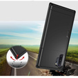Чехол до Samsung Galaxy Note 10+ Plus, Sliding Card Holder, чёрный