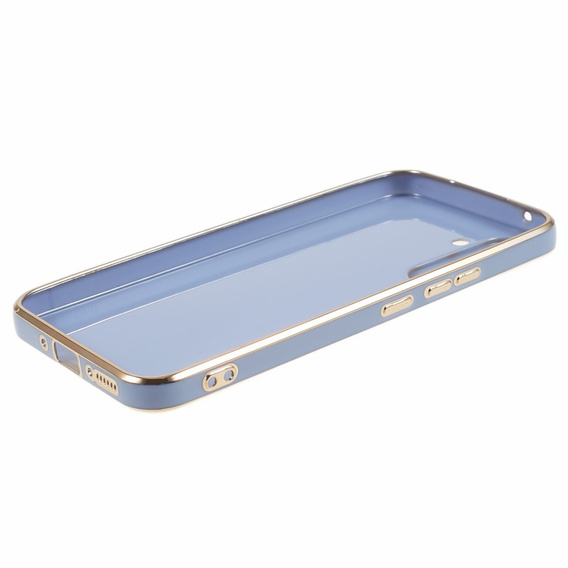 Чехол для Samsung Galaxy S23 FE, Glamour CamShield, синий