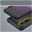 Чoхол до Sony Xperia 1 V, Carbon, чорний