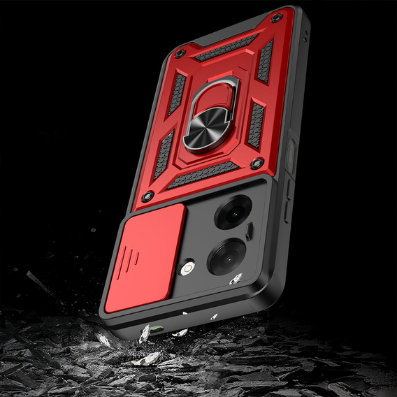 Чохол NOX Camera Slide Xiaomi Redmi A5, CamShield Slide, червоний