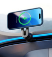 Чехол для iPhone 16 Pro Max, для MagSafe, ERBORD Matt Case, темно-синий + стекло для экрана