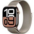Браслет Milanese для Apple Watch  1/2/3/4/5/6/7/SE (38/40MM) - Champagne Gold