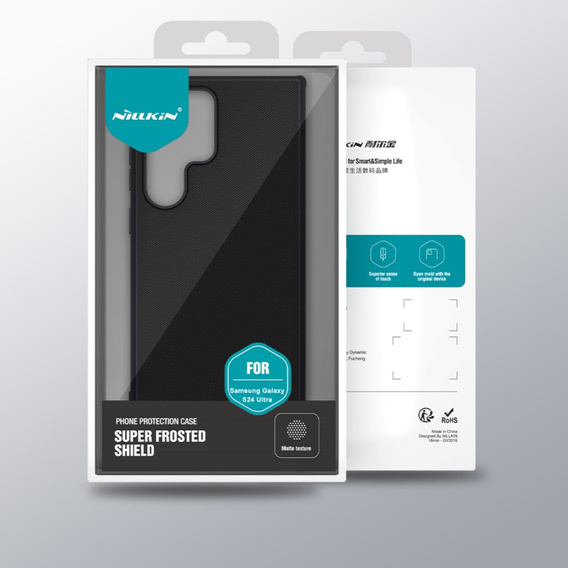 Чехол NILLKIN для Samsung Galaxy S24 Ultra, чёрный