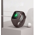 Ремінець + чохол Suritch для Apple Watch 4/5/6/7/8/SE 44/45mm, коричневий