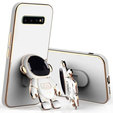 Чoхол до Samsung Galaxy S10, Astronaut, білий