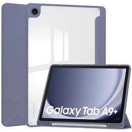 Чехол для Samsung Galaxy Tab A9+, Smartcase Hybrid, с местом для стилуса, фиолетовый