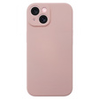 Чехол до iPhone 15 Plus, Silicone Lite, оранжевый