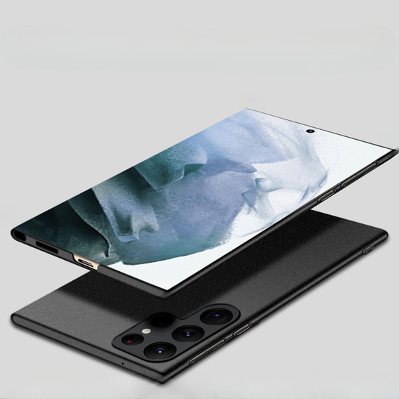 чехол MOFI для Samsung Galaxy S23 Ultra, тонкий, чёрный