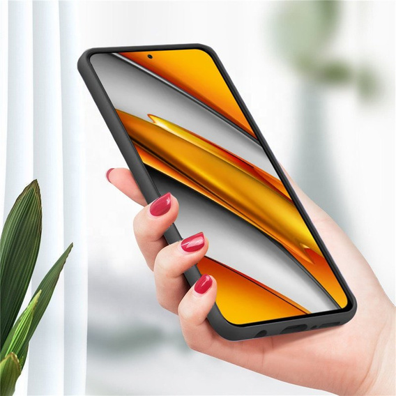 Чехол до Xiaomi Mi 11i / POCO F3, Silicone Lite, чёрный