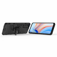 Чехол до Oppo Reno 4 Pro 5G, Kickstand Ring, чёрный