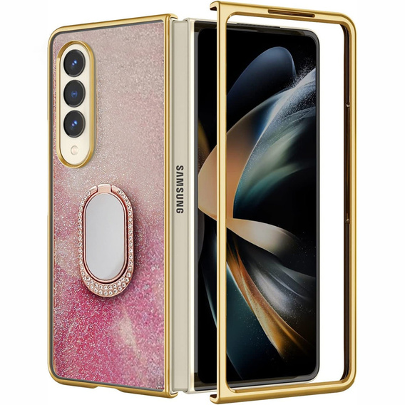 Чехол Rhinestone до Samsung Galaxy Z Fold4 5G, Style A