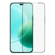 3D загартоване скло для Honor 400 Lite, чорна рамка