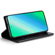 Чохол-книжка для Samsung Galaxy S23, ERBORD Waxy Wallet, чорний