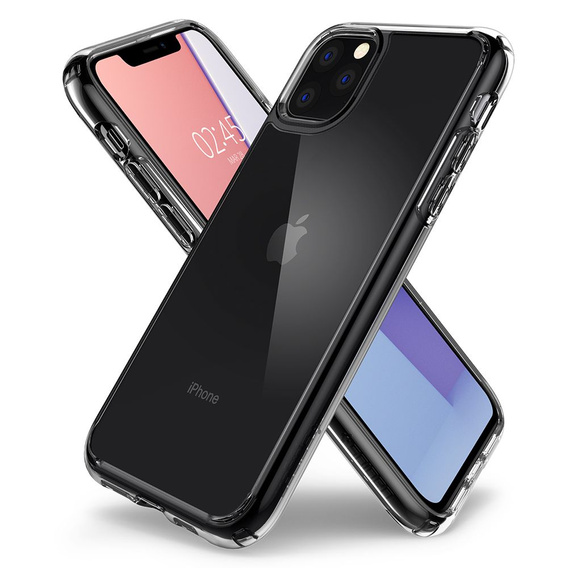 Чoхол Spigen до iPhone 11 Pro Max, Ultra Hybrid, Crystal Clear, прозорий