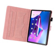 Чехол для Lenovo Tab M10 Plus 10.6 Gen 3, с клапаном, animal, розовый