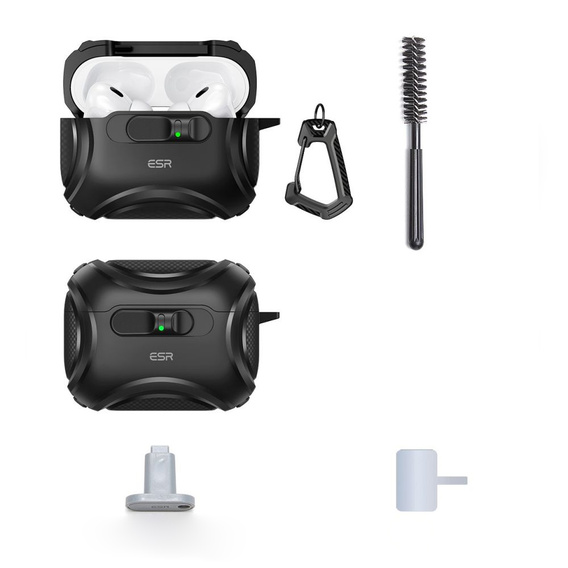 Чохол для навушників з MagSafe ESR Cyber FlickLock для Apple AirPods Pro 3
