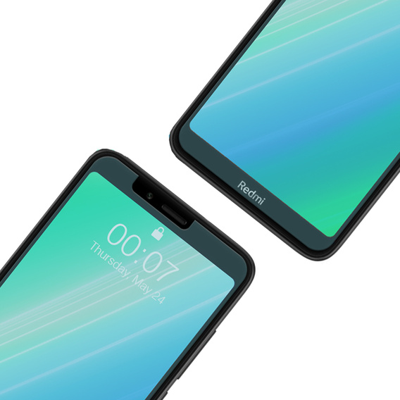 2x Загартоване скло для Xiaomi Redmi 7A, ERBORD 9H Hard Glass на екрані