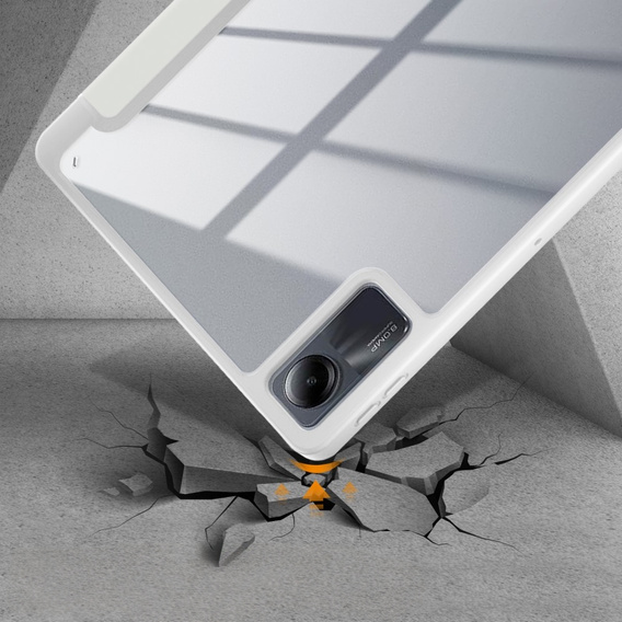Чехол для Xiaomi Redmi Pad SE 11", Smartcase Hybrid, с местом для стилуса, белый