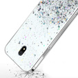 Чoхол до Xiaomi Redmi 8A, Glittery, прозорий