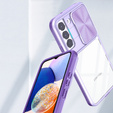 Чoхол до Samsung Galaxy A14 4G/5G, Slide Camera, фіолетовий