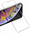 2x Загартоване скло для iPhone X/XS, ERBORD 9H Hard Glass на екрані