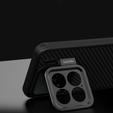 Чохол для Xiaomi 15, броньований Nillkin, Carboprof Case, для Magsafe, чорний