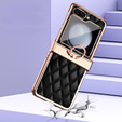 Чехол для Samsung Galaxy Z Flip5 5G, Electro Stitching , чёрный