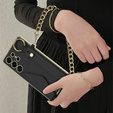 Чехол до Samsung Galaxy S25 Ultra, GKK Leather, чёрный