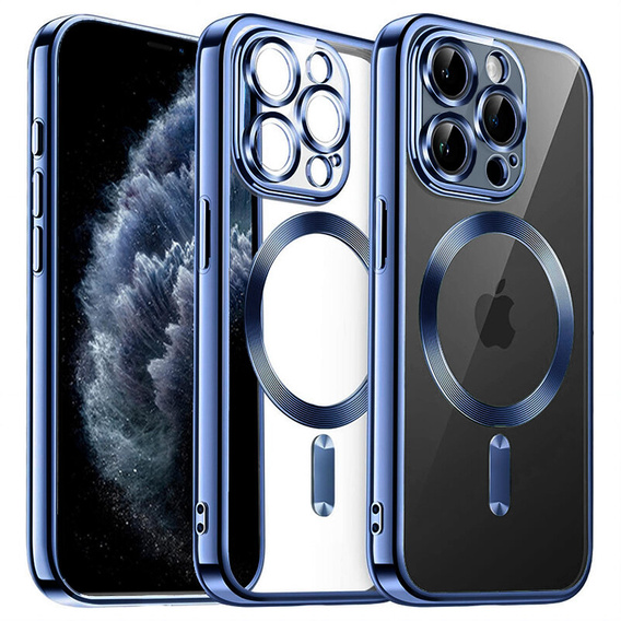 Чохол для iPhone 11 Pro, Electro MagSafe, м'яти + Скло на екран