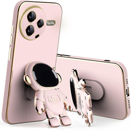 Чехол до Xiaomi Poco F7 Pro, Astronaut, розовый