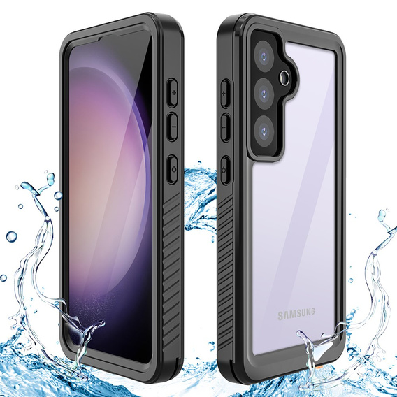 Водонепроницаемый чехол IP68 для Samsung Galaxy S24, Redpepper, чёрный