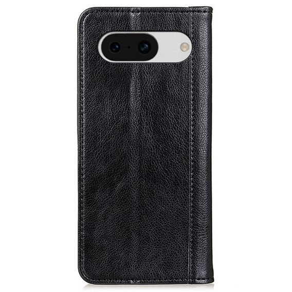 Чохол-фліп для Google Pixel 8A, Split Leather, чорний