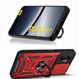 Чехол NOX Camera Slide Xiaomi Poco F7, CamShield Slide, красный